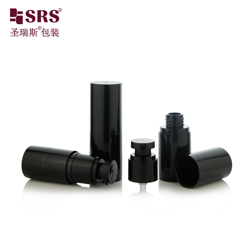 Empty Personal Care Cosmetic Airless Pump Bottle With Lotion Pump