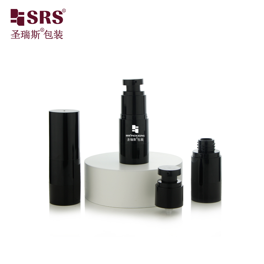 Empty Personal Care Cosmetic Airless Pump Bottle With Lotion Pump