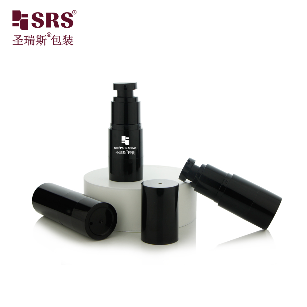 Empty Personal Care Cosmetic Airless Pump Bottle With Lotion Pump