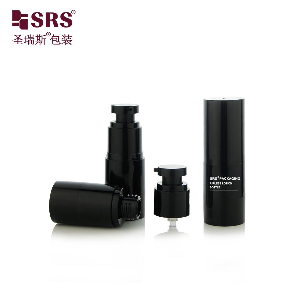 Empty Personal Care Cosmetic Airless Pump Bottle With Lotion Pump