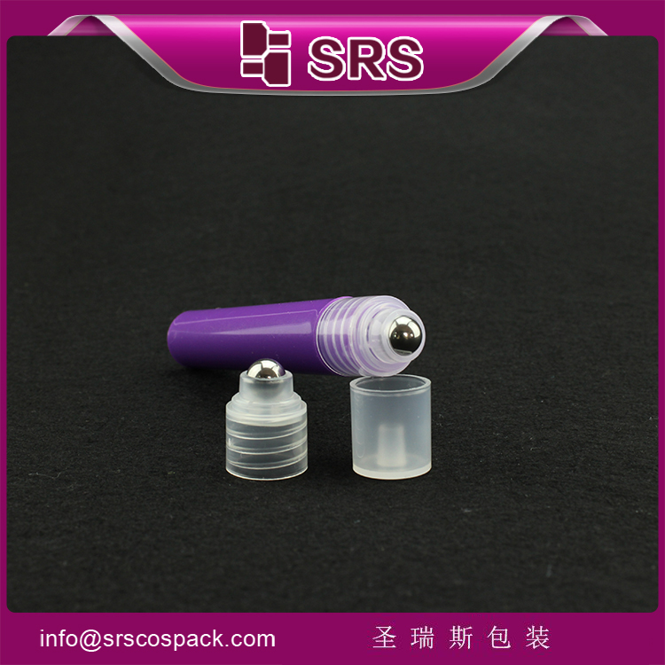 SRS-3ml 5ml 7ml 8ml refilled empty plastic roll on bottle _SRS PACKAGING