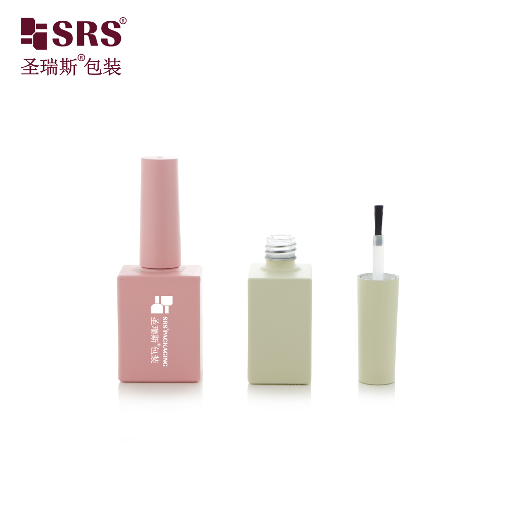 15ml Candy Color Glass Gel Polish Bottle for UV Gel Color 