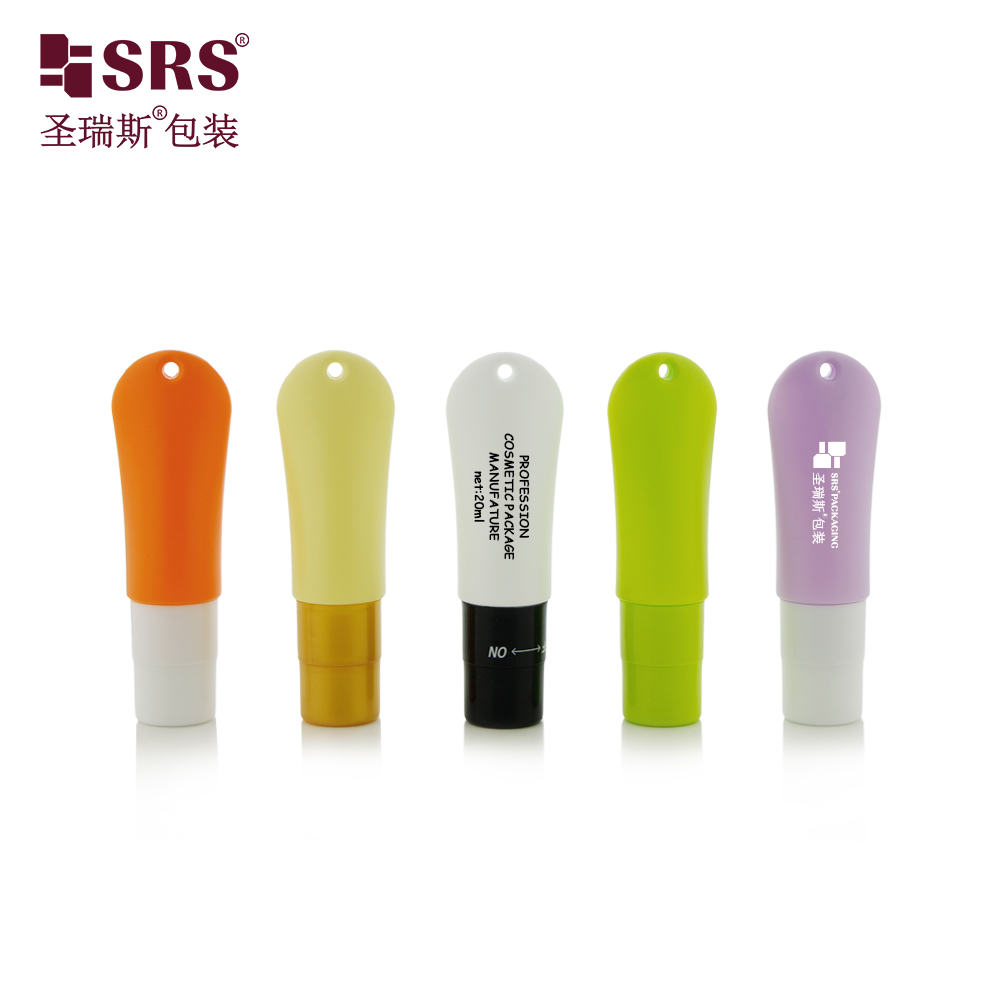 20ml Custom Color New Design Swith Roller Ball Massage Applicator Cosmetic Roll on Bottle