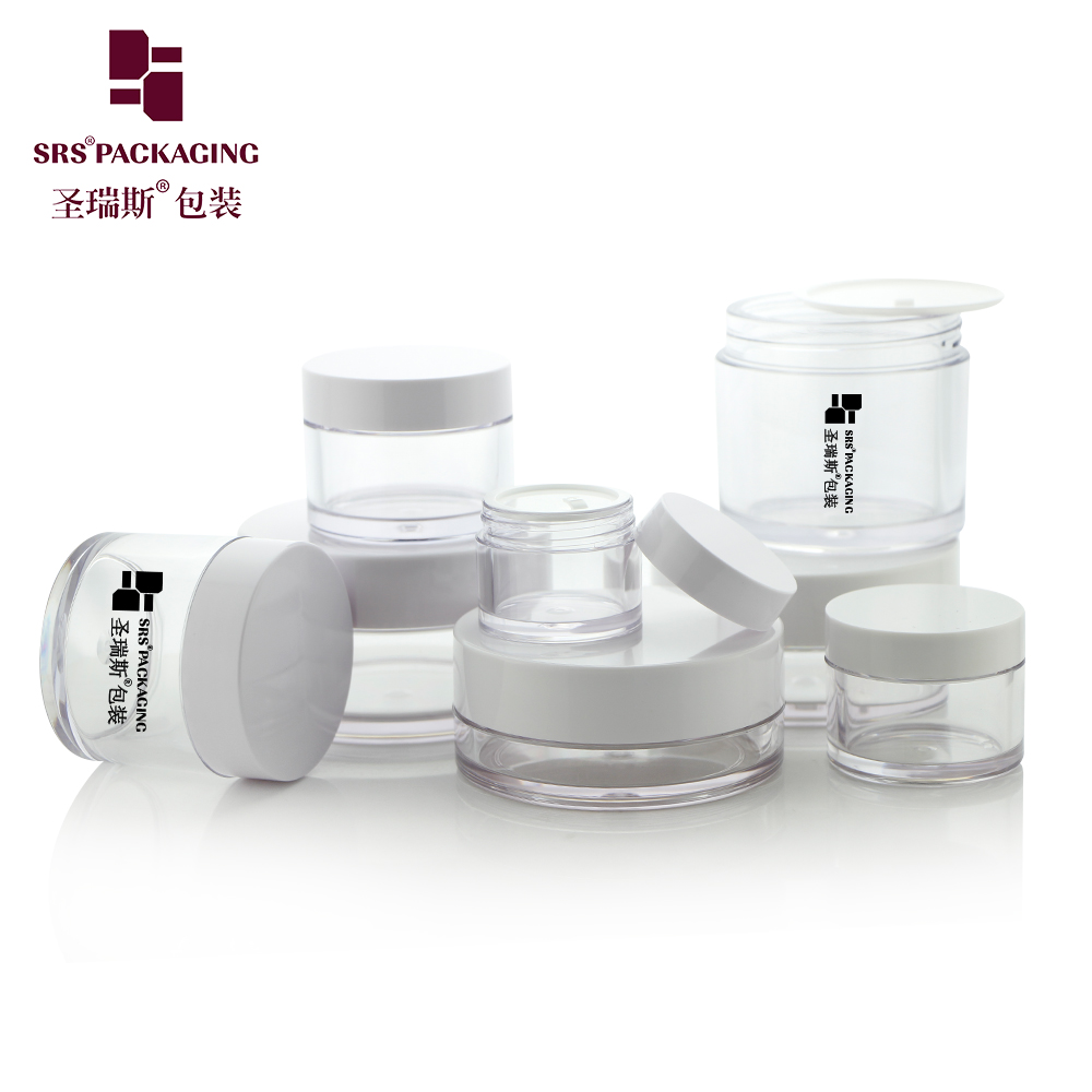 3g 5g 8g 10g 15g 20g 30g 50g 80g 100g 120g 150g 200g 250g Custom Color Skincare Container Cosmetic PETG Jar 