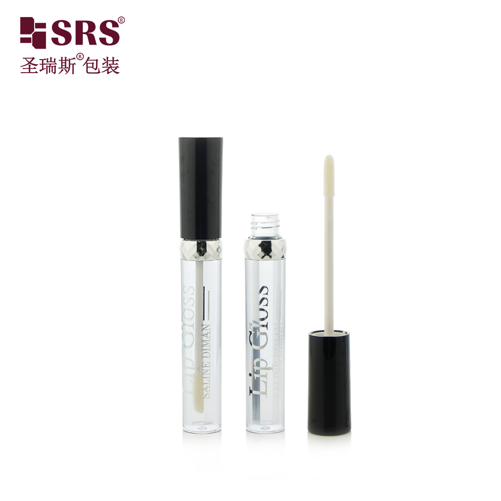 3ml Empty Transparent Lipgloss Tube Custom Color Cosmetic Packaging Lip Gloss Tube 