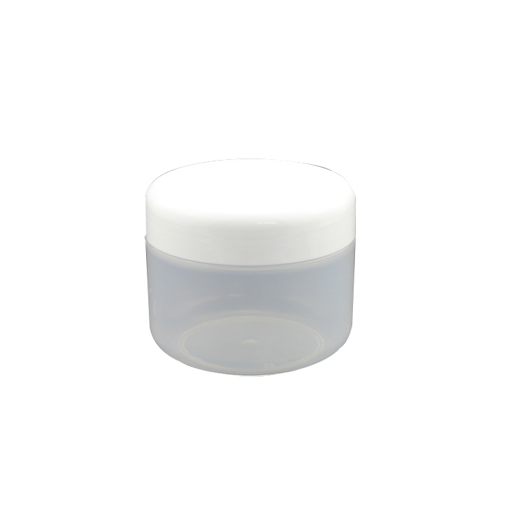 SRSA single wall 15g 20g 30g cosmetic PP empty white cream jar
