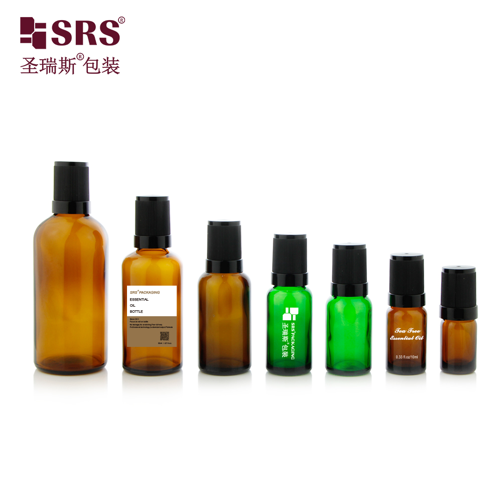 5ml 10ml 15ml 20ml 30ml 50ml 100ml Essential Oil Perfume Glass Roll On Bottle With Regular Cap