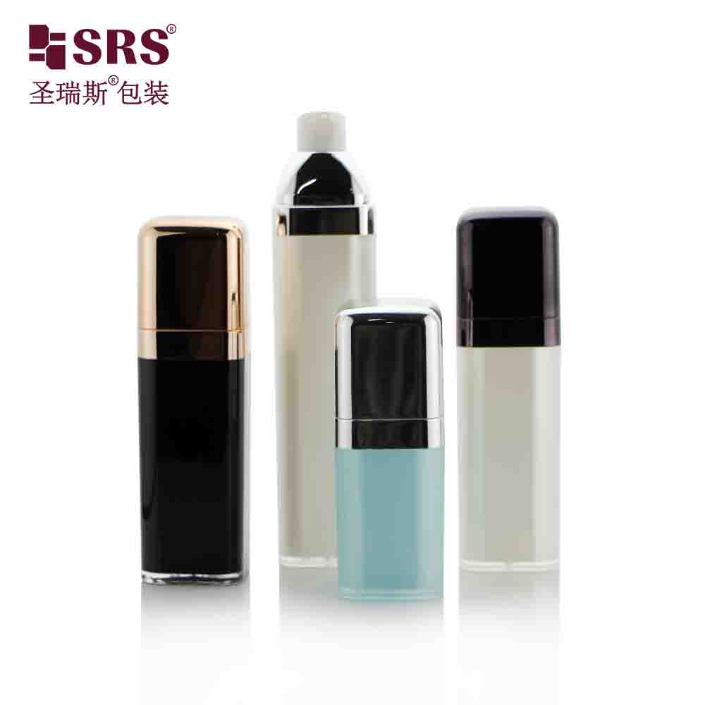 A056 Custom Luxury Cosmetic Airless Pump Bottles Packaging For Skincare 15ML 30ML50ml