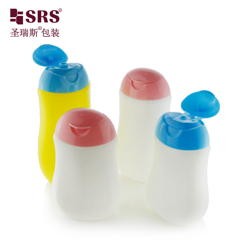 Baby Care Cute Shower Gel Squeeze Plastic HDPE Bottles Empty Body Wash Bottle