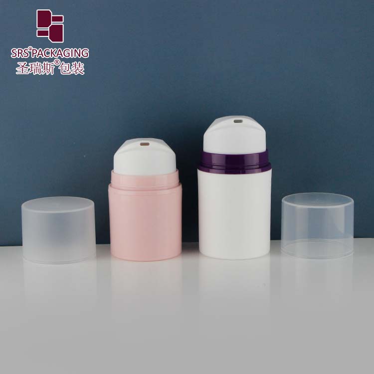 Cosmetic Packaging Empty Shampoo Personal Care Cleanser Airless Pump Bottle 120 ml