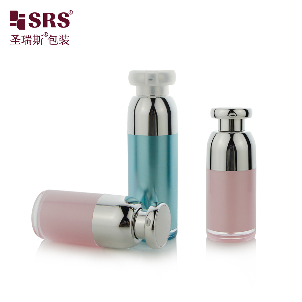 Cream Vacuum Bottle Travel Size Empty Container Cream and Lotion airless pump bottle