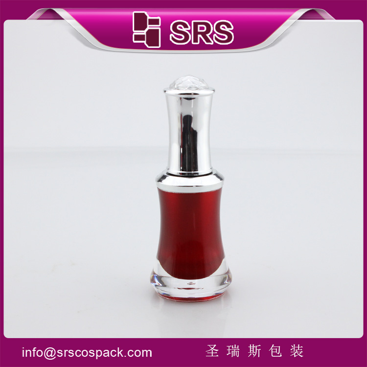 NP009B Custom Cosmetic Nail gel Empty Acrylic Bottle 8ml