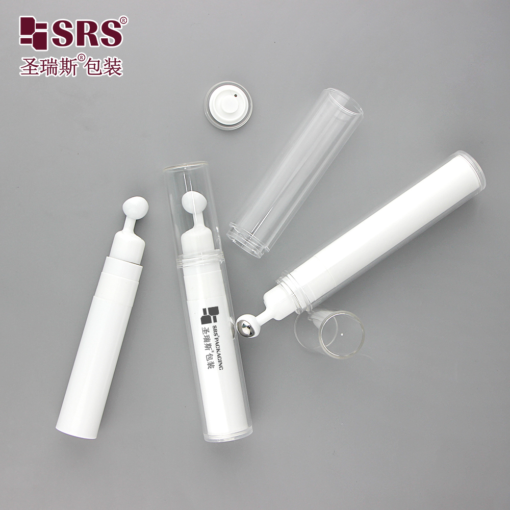 Customizable Cosmetic  Airless Roll-On Containers for Eye Cream & Skincare
