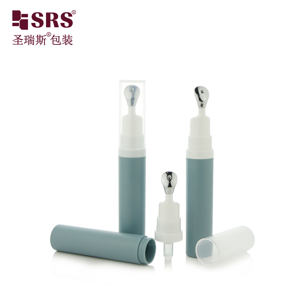 Eco Friendly PP Plastic Roller Press Bottle Airless Pump Roll on Massage Packaging 