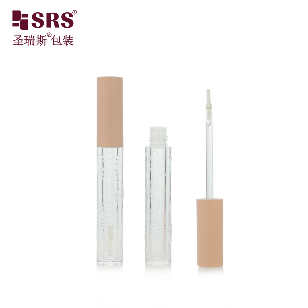 Empty 3.5ml Gloss Tube With Applicator Lip Gloss Squeeze Tubes Lipgloss Packaging