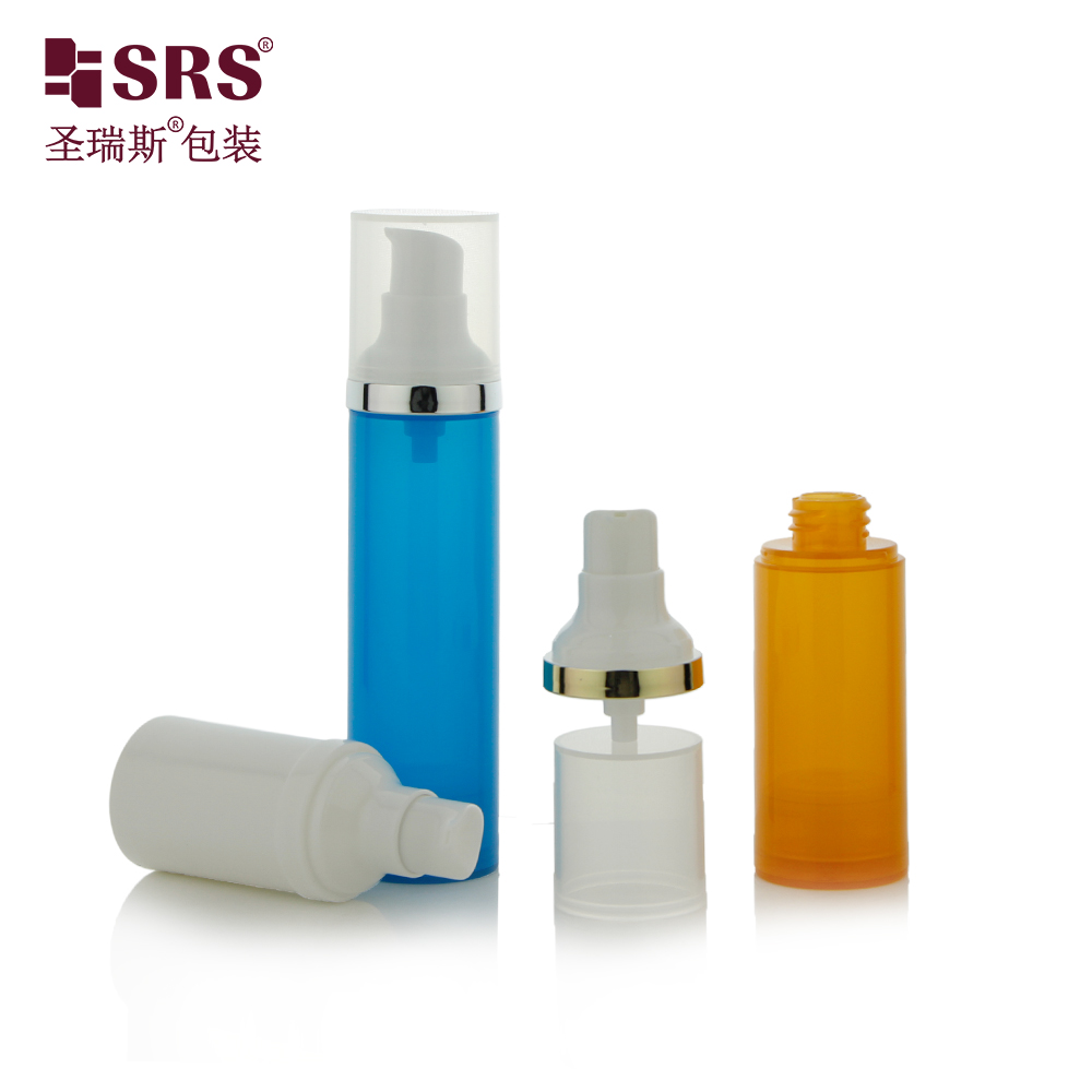 Empty plastic cosmetic packaging 15ml 30ml 50ml foundation bottle