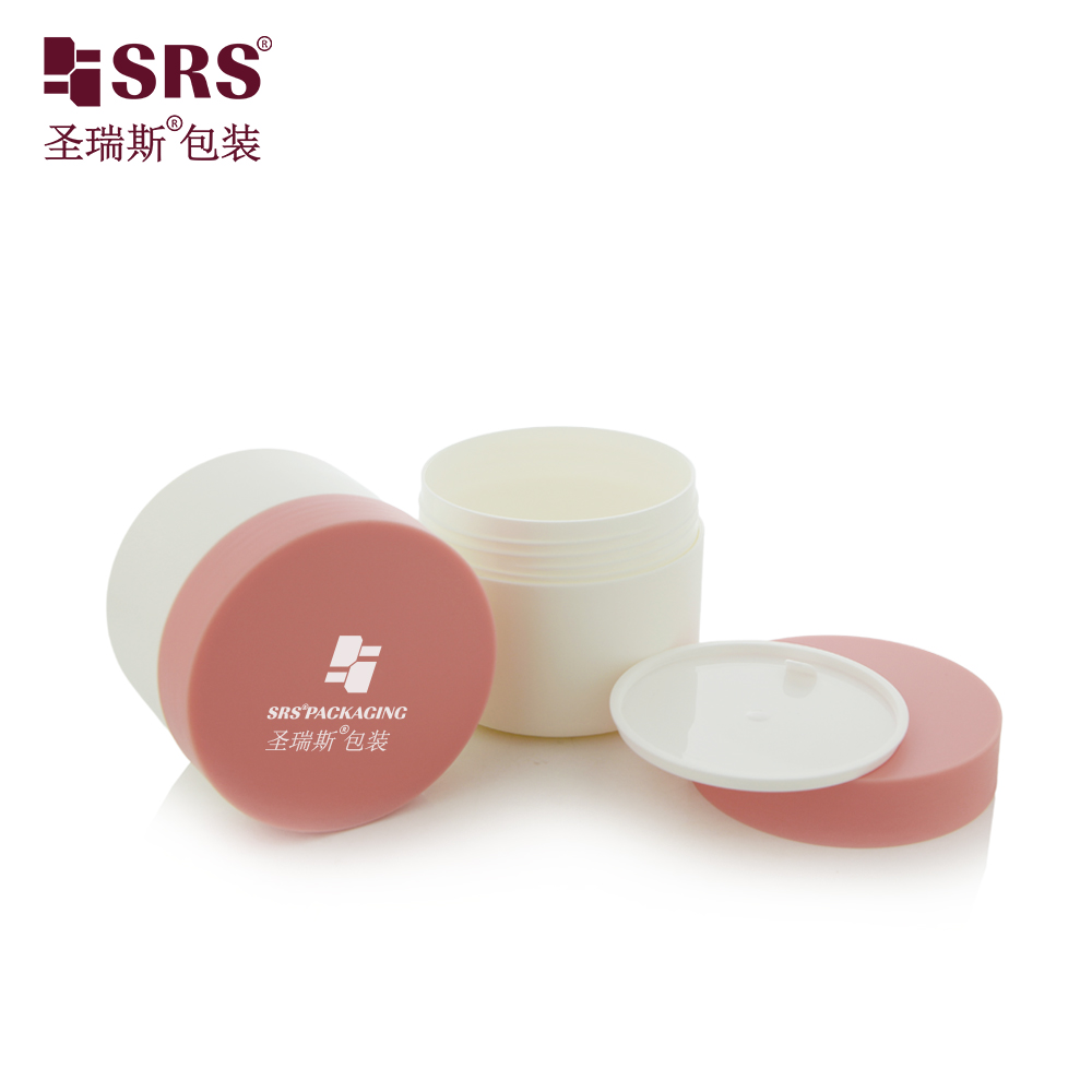 Frosted pp jar Cosmetic Packaging Jar Multiple Capacities Plastic PP Body Scrub Jars