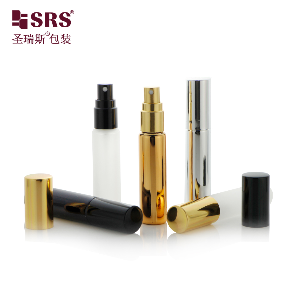 High Quality Cheap Portable Empty Atomizer Room Luxury Glass Spray Bottle 10ml Aluminum Spray Bottle