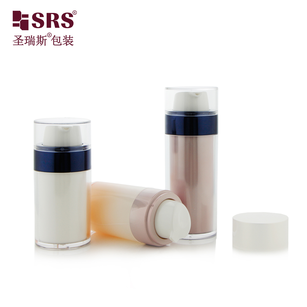 High Quality Manufacture Luxury 50ml Airless Bottle 30ml Customized Color Cream Lotion Cosmetics Bottle