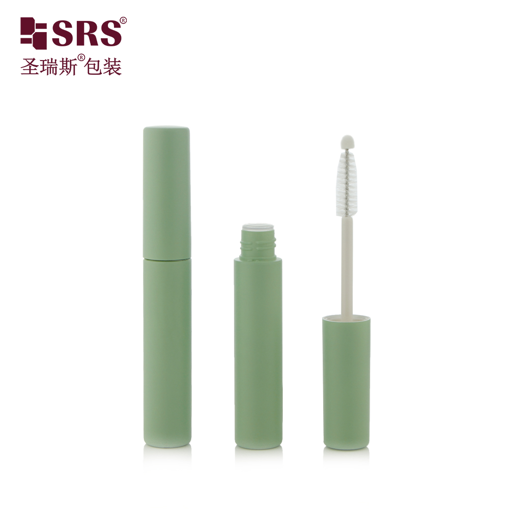High Quality Private Label Empty Wand Eyelash Cream Container Mascara Tube Vide 10ml With Green Brush