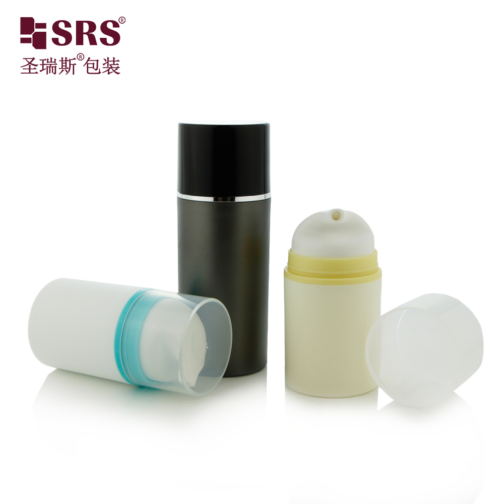 Luxury Airless Pump Cosmetic Bottles 30ml 50ml 80ml 100ml 120ml 150ml 200ml PP Plastic Lotion Serum Pump Bottle