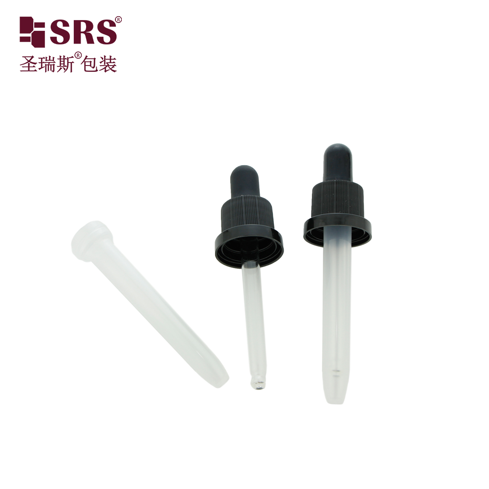 New Pipette Child Proof Cap for Frosted Amber Eye Dropper Essential Oil Serum Bottles