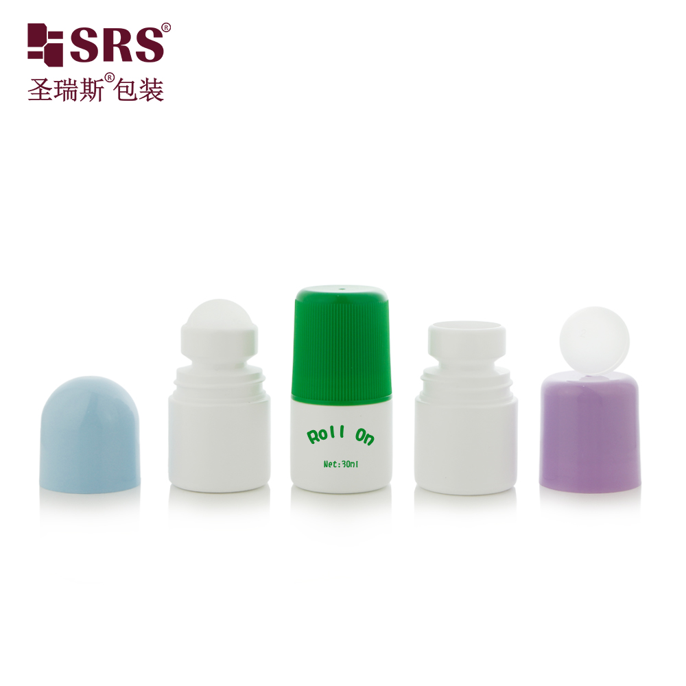 New Product Empty Personal Care Cleaning Beauty Packaging 30ml Roller Ball Roll on Bottle 