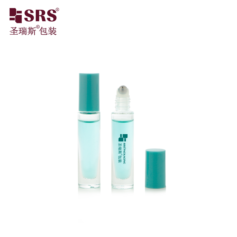 No Leakage 5ml 10ML Molded Glass Roll on Bottle for Skincare Essential Oil