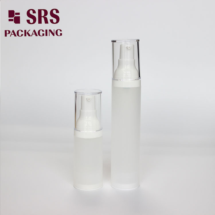 A029 PP Transparency Frosted 15ml 30ml 50ml Airless Lotion Toner Bottle