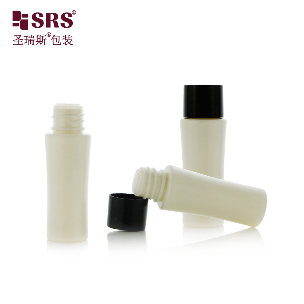 SRS 15ml PET Plastic Bottle Screw Cap using Emulsion Skin Care Cosmetic Empty Packaging