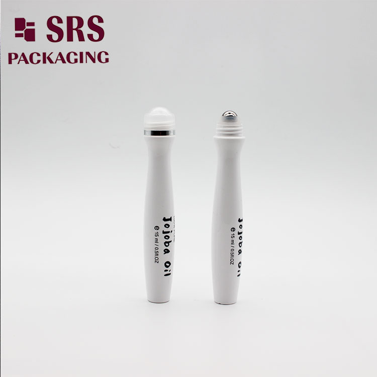 SRS8447 SRS 15ml White Eye Cream PETG Roll on Bottle