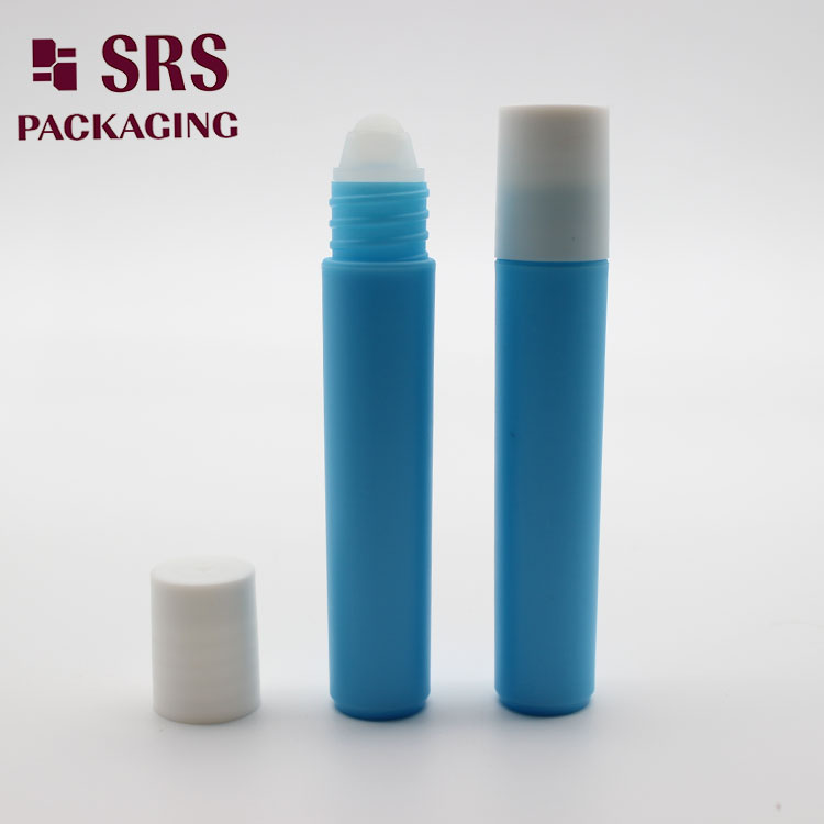 SRS New Product Blue Color 7ml Bottle Roll on Plastic