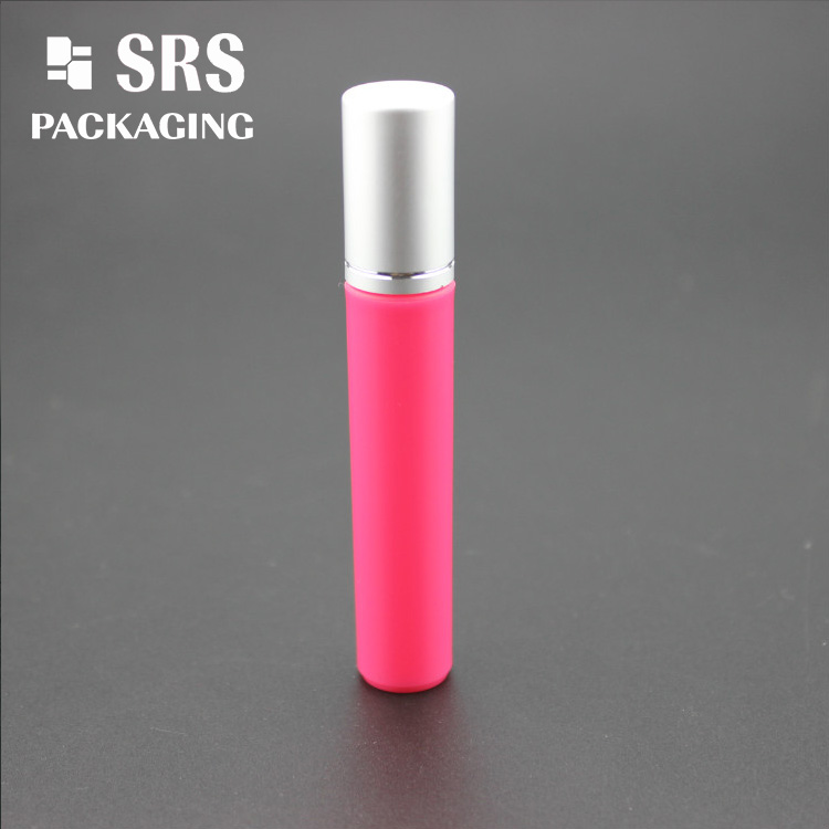 SRS PP Red Color 15ml Perfume Roll on Bottle empty