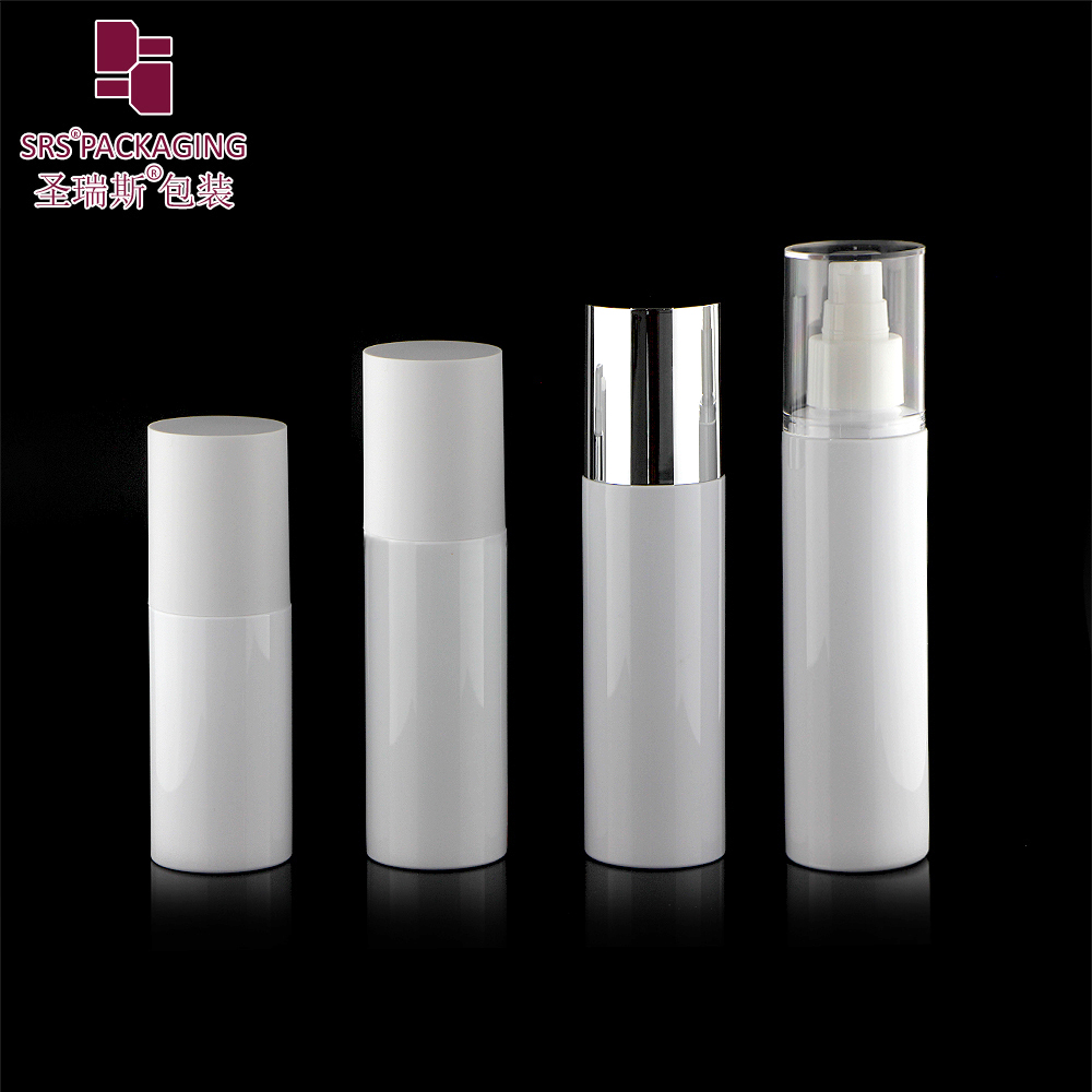 White Plastic Bottle with Plastic Sprayer Fine Mist PET Bottle 80ml 100ml 120ml 150ml Atomizer Private Label for Cosmetics
