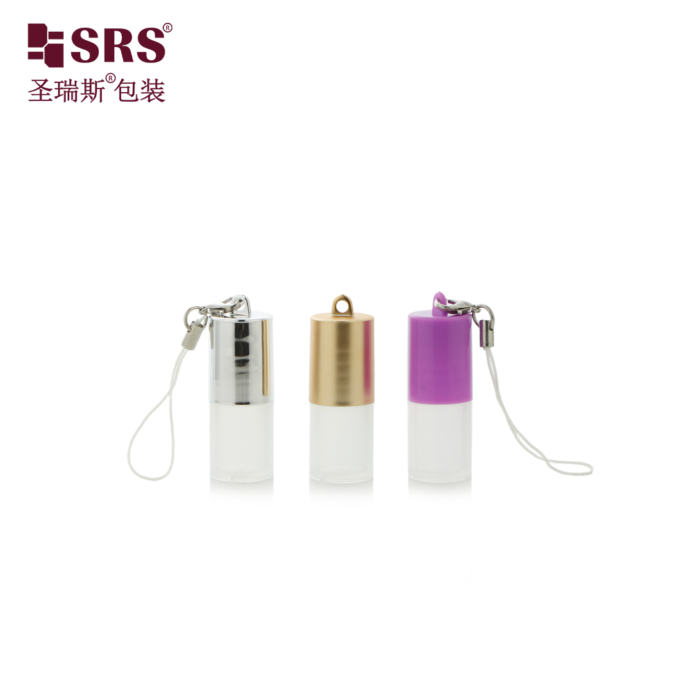 Wholesale Perfume Oil Empty PP Plastic Roller Bottles with Steel Ball and Ring Cap