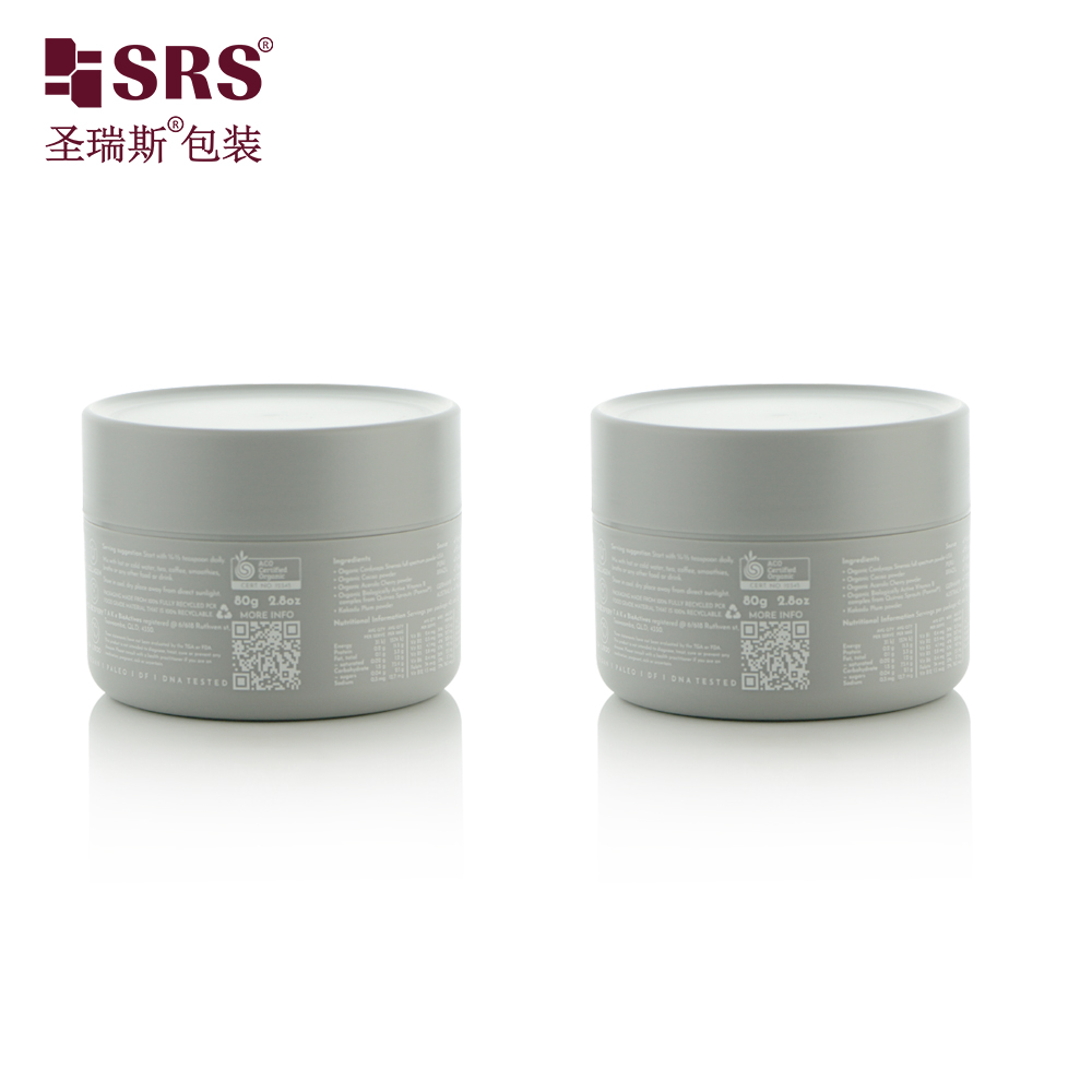 wholesale matte Plastic container custom logo pp Empty packaging jar for cosmetic Skin Care Facial Hair Body Cream